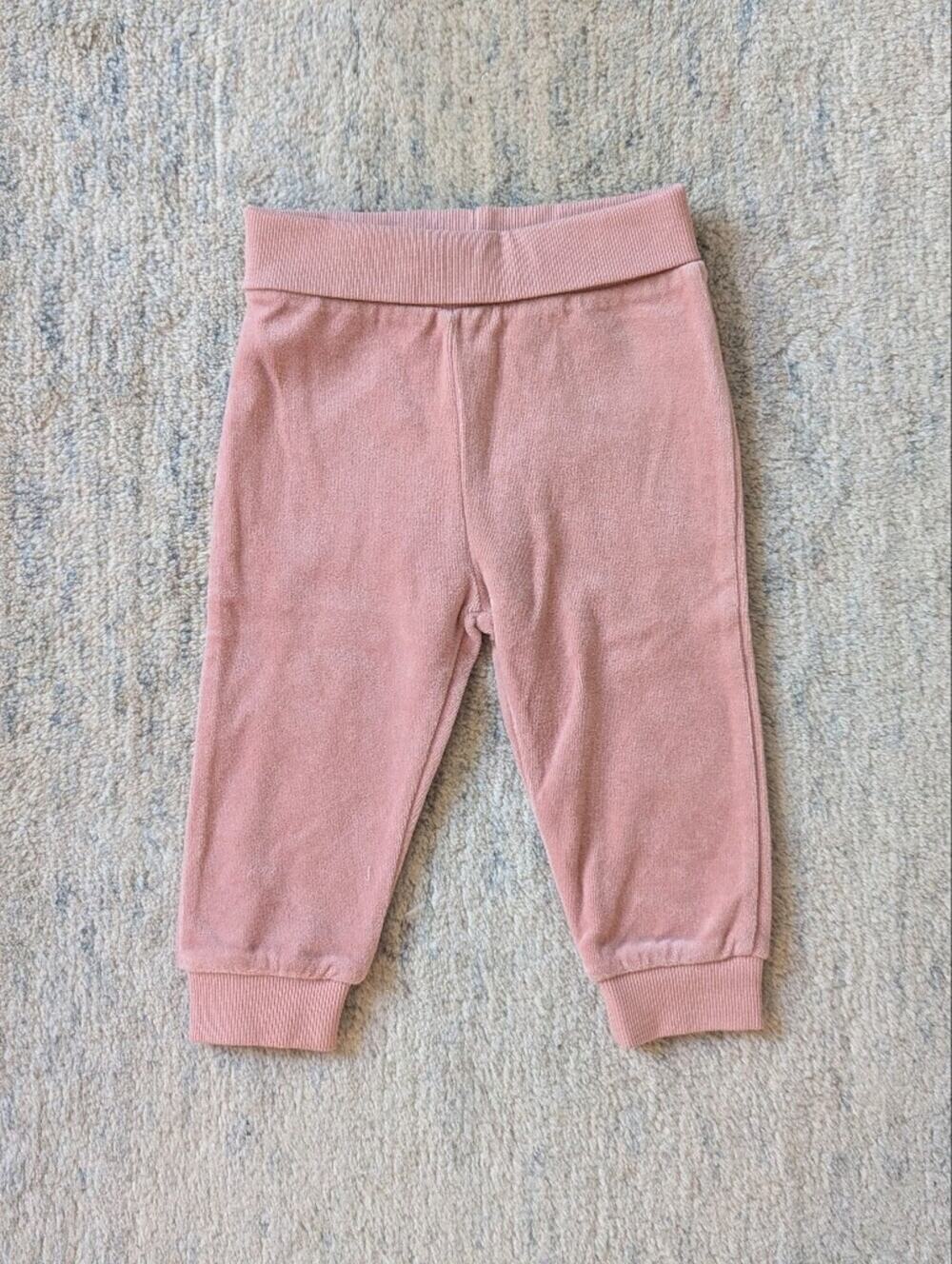 FIXONI Dusty Rose Kids Jogger Sweatpants Organic Cotton